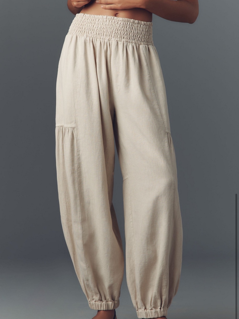 Pilcro linen blend pants